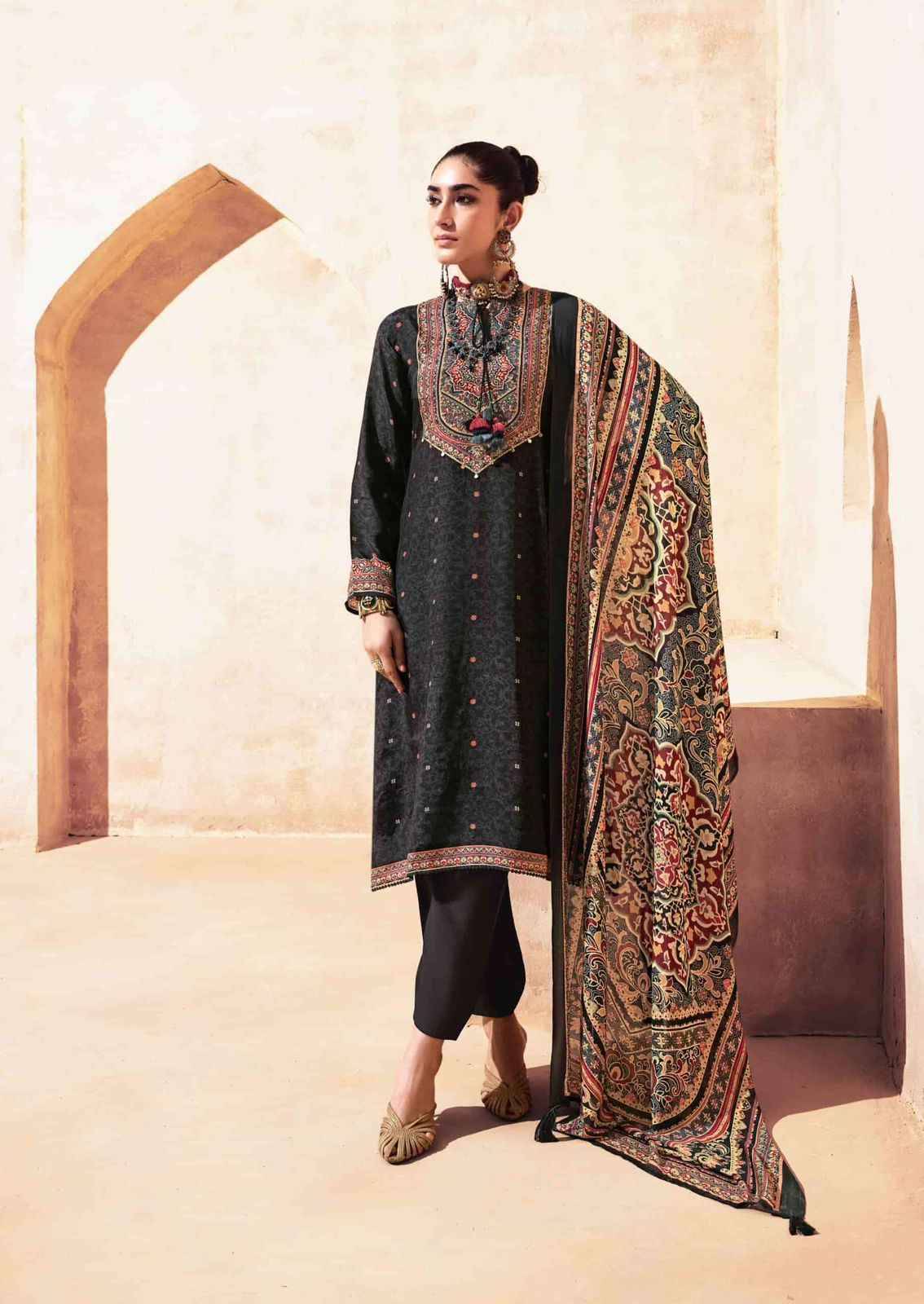 ZAINAB By SADHANA FASHION 12501 to 12506 Designer Festive Suits Beautiful Fancy Stylish Colorful Party Wear & Occasional Wear PURE BEMBERG MUSLINE SILK Dresses At Wholesale Price